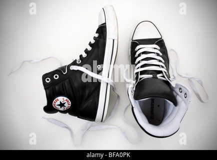 Converse All Star HI-tops Foto Stock