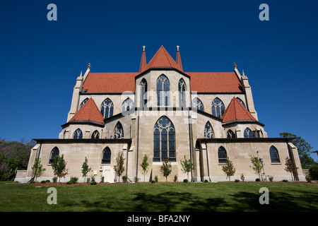 Saint Helena nella cattedrale di Helena, Montana. Foto Stock