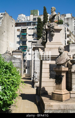 La Recoleta Cemetery, Buenos Aires, Argentina Foto Stock