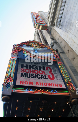 El Capitan Theatre Hollywood Los Angeles California Foto Stock