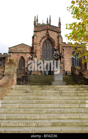 San Pietro Chiesa Collegiata, Wolverhampton, West Midlands, England, Regno Unito Foto Stock