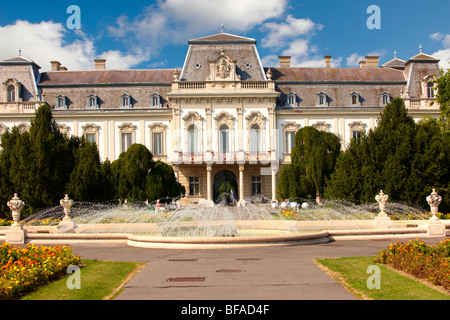 Festetics palazzo barocco (1745-1887) - Keszthely, lago di Balaton, Ungheria Foto Stock