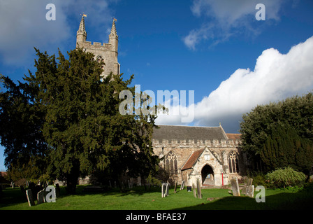 San Mildred la Chiesa, Tenterden Foto Stock