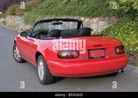 Red Mazda MX-5 Miata Foto Stock