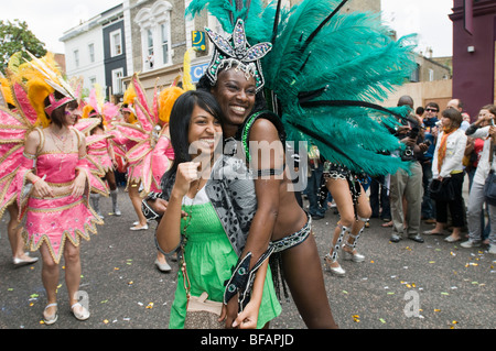 Regno Unito, Inghilterra, 25 agosto 2008. Carnevale di Notting Hill. Foto Stock