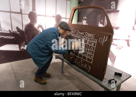 Alfred P. Sloan Museum di Flint, Michigan, Stati Uniti d'America Foto Stock