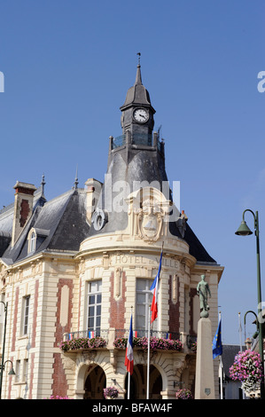 Trouville town hall, Calvados,Normandia,Francia Foto Stock