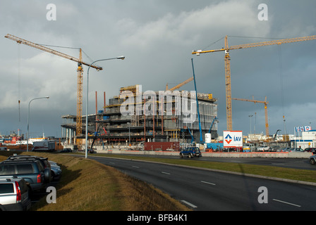 Icelandic National Concert e centro Conferance Foto Stock