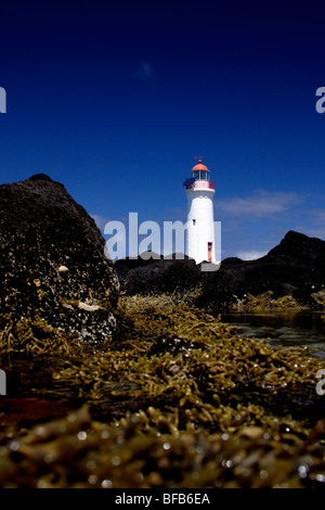 Port Fairy faro, Griffith isola, sulla Great Ocean Road, Australia Foto Stock