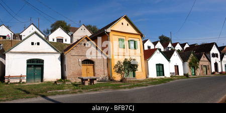 Villanykovesd cantine (vill nyk vesd pince ), Villany ( vill ny ) Ungheria. Foto Stock