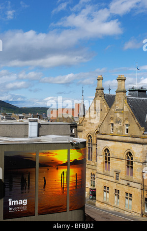 Town House. Inverness. Regione delle Highlands. La Scozia. Regno Unito Foto Stock