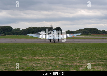 Spitfire a Devon giorno aria, Dunkeswell Aerodrome, 13 agosto 2006 Foto Stock