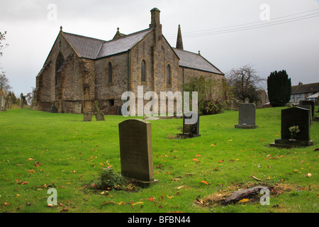 Vista di St Johns chiesa battista a Bellerby Leyburn nel Yorkshire Dales Foto Stock