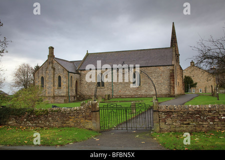 Vista di St Johns chiesa battista a Bellerby Leyburn nel Yorkshire Dales Foto Stock