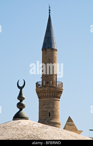 Il minareto di Nicosia sull'isola di Cipro Foto Stock