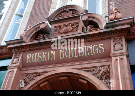 Ruskin edifici, Corporation Street, Birmingham, West Midlands, England, Regno Unito Foto Stock