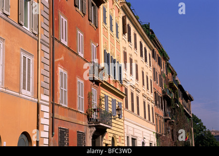 Via di San Teodoro, Roma, Italia Foto Stock