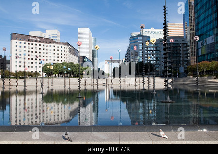 Bassin Tarkis - la defense - Parigi - Francia Foto Stock