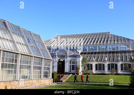 Regno Unito west London kew gardens, le temperate house Foto Stock