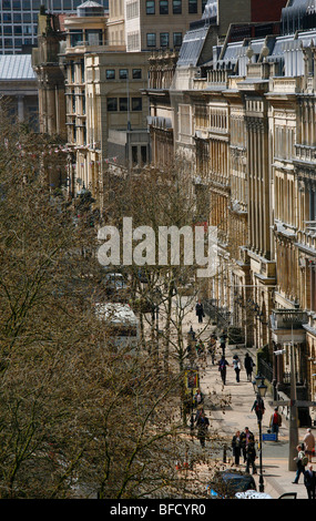 Colmore Row, Birmingham, West Midlands. Foto Stock