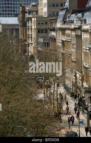 Colmore Row, Birmingham, West Midlands. Foto Stock