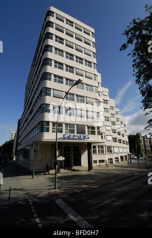 Berlino. Germania. Shell-Haus modernista edificio architettonico 1932. Architetto Emil Fahrenkamp. Foto Stock