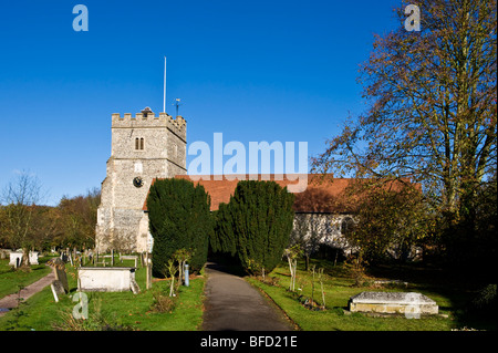 Chiesa della Santa Trinità Chiesa Parrocchiale Cookham Berkshire REGNO UNITO Foto Stock