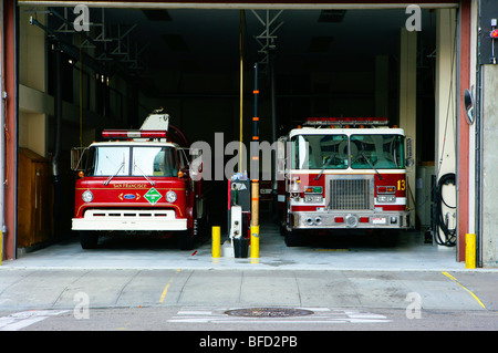 San Francisco la stazione dei vigili del fuoco Foto Stock