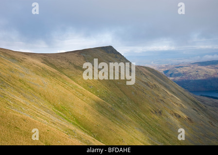 Kidsty Pike - il punto più alto di Wainwright's Coast to coast a piedi. Foto Stock