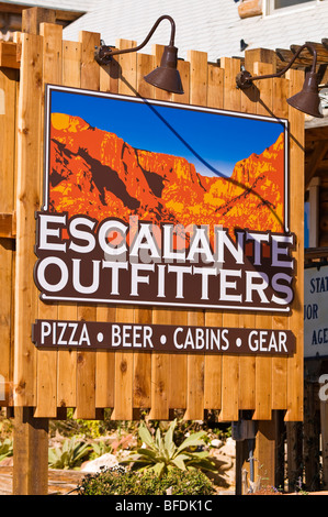 Escalante Outfitters, Escalante, Utah Foto Stock