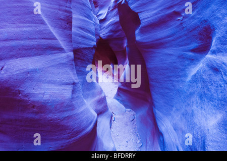 Canyon slot nello Spooky Gulch, Grand Staircase-Escalante monumento nazionale, Utah Foto Stock