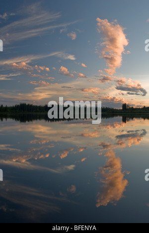 Lago di medicina, medicina Lake Provincial Recreation Area, Alberta, Canada Foto Stock