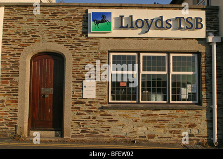 Lloyds TSB Bank St Mawes Cornwall Regno Unito Foto Stock