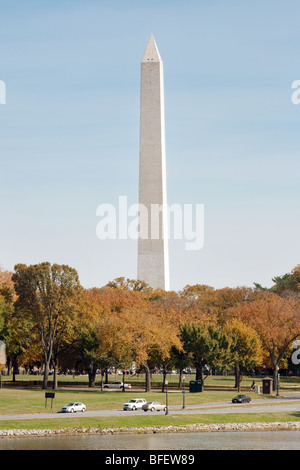Il Monumento di Washington, Washington DC, Stati Uniti d'America Foto Stock