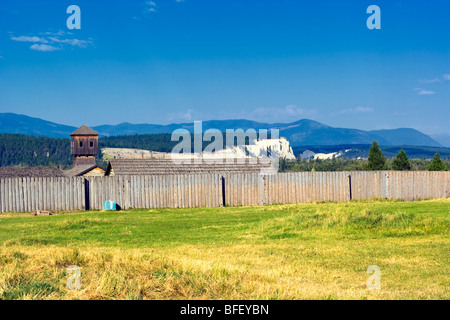 Fort Steele Heritage Town, British Columbia, Canada, storico Foto Stock