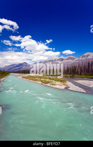 Fiume Kootney, Kootney National Park, British Columbia, Canada, montagne Foto Stock