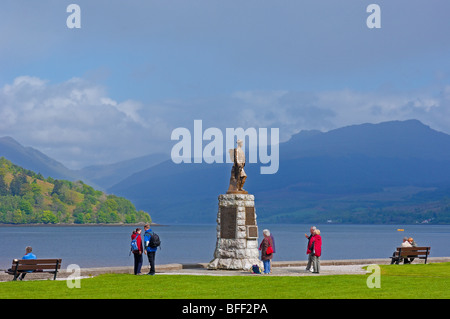 Prima guerra mondiale memorial, Inveraray, Argyll & Bute, Scotland, Regno Unito Foto Stock