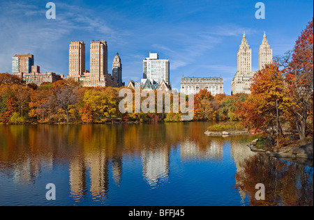 Central Park in autunno Foto Stock