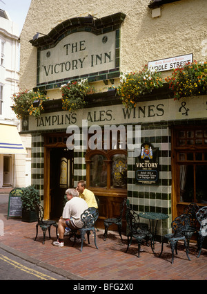 Regno Unito, Inghilterra, Sussex, Brighton corsie, vittoria Inn, ex Tamplins pub birreria Foto Stock