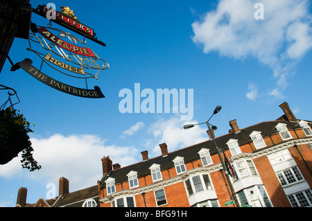 Il Partridge Pub segno, Bromley, Kent, Inghilterra Foto Stock