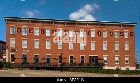 Storica Casa di DeSoto Hotel Galena Illinois Foto Stock