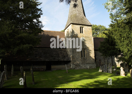 San Lorenzo chiesa nel pittoresco villaggio di quintessenza di Lurgashall nel West Sussex. Foto Stock