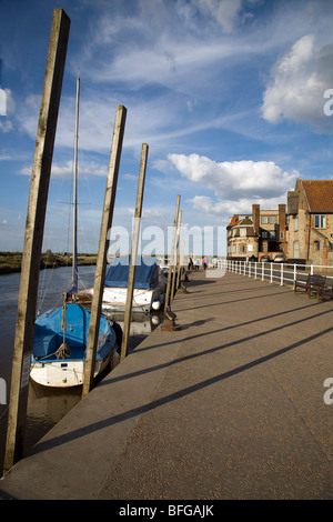 Posti di Blakeney Quay Foto Stock