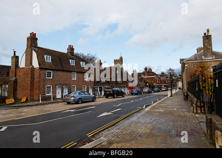 Architettura a Sevenoaks High Street. Foto Stock