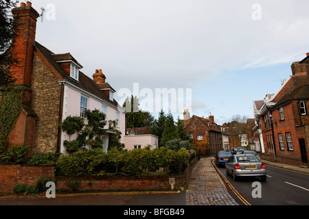 Architettura a Sevenoaks High Street. Foto Stock