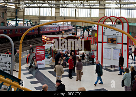 Carlisle stazione ferroviaria, UK. Foto Stock