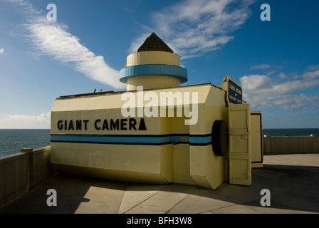 California: San Francisco. Giant Camera Obscura a Cliff House Restaurant. Foto copyright Lee Foster. Foto #: 25-casanf75731 Foto Stock