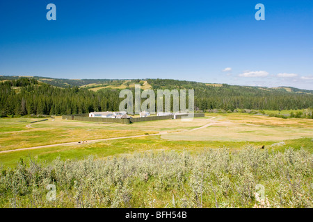 Fort Walsh National Historic Site, Cypress Hills parco interprovinciale, Saskatchewan, Canada Foto Stock