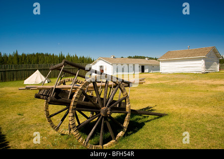 Fort Walsh National Historic Site, Cypress Hills parco interprovinciale, Saskatchewan, Canada Foto Stock