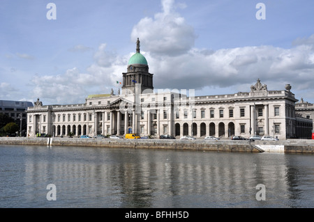 Custom House Dublino Irlanda Foto Stock